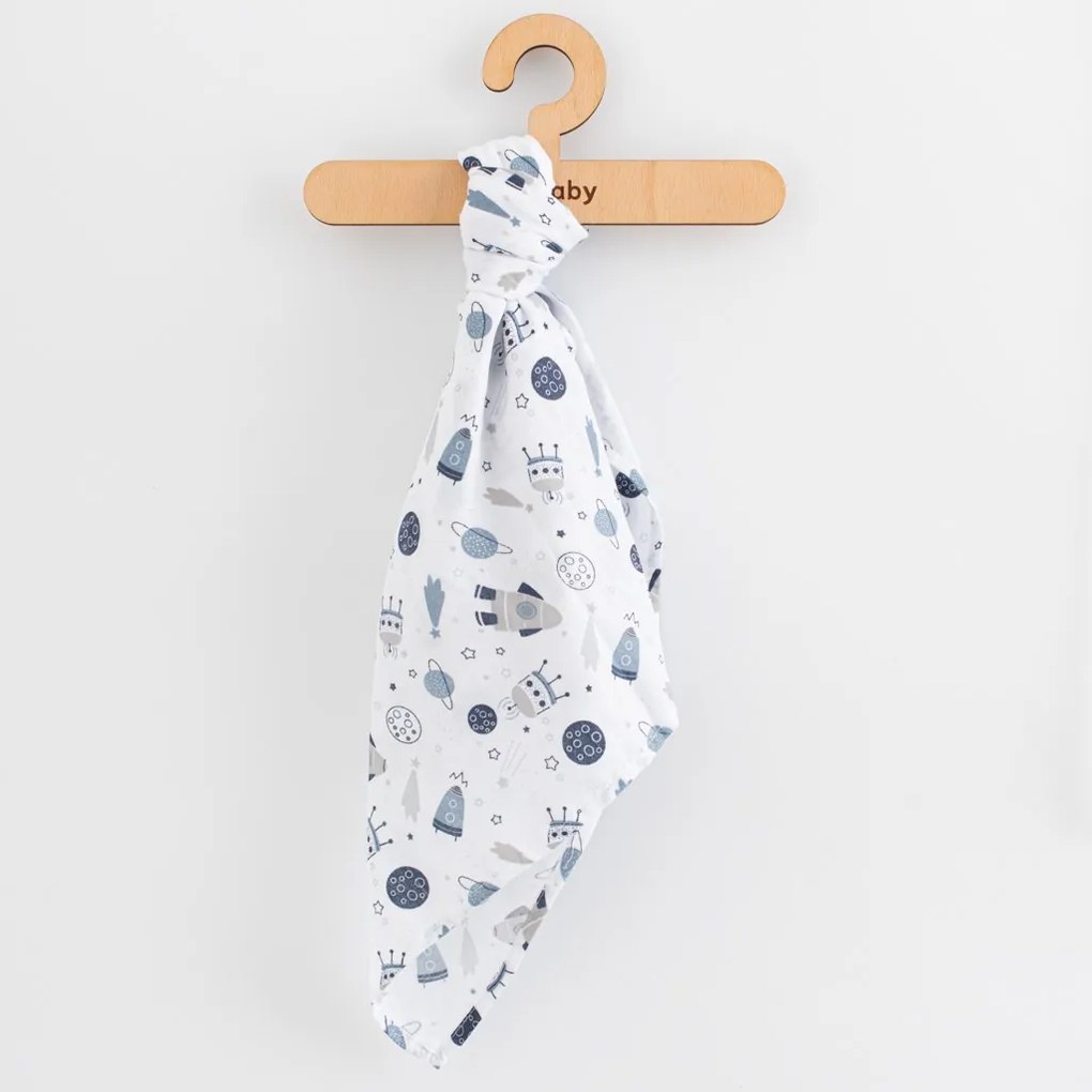 Muszlin pelenka New Baby 60x80 cm 3 db FIÚ