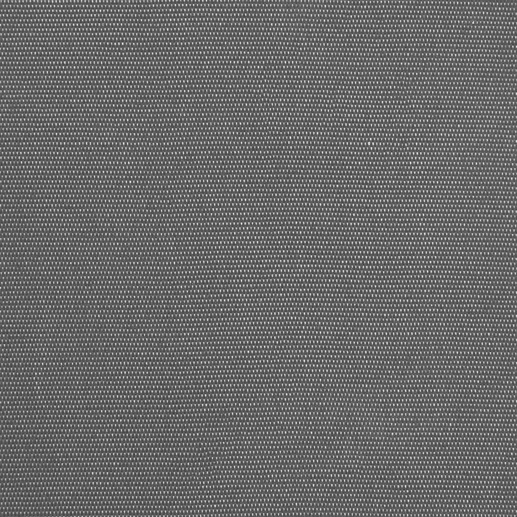 antracit szövet és acél feltekerhető napellenző 150 x 150 cm