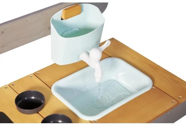 Janod - Kültéri fa játékkonyha MUDDY LAB