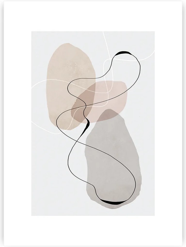 Dekoria Poszter Abstract Lines I