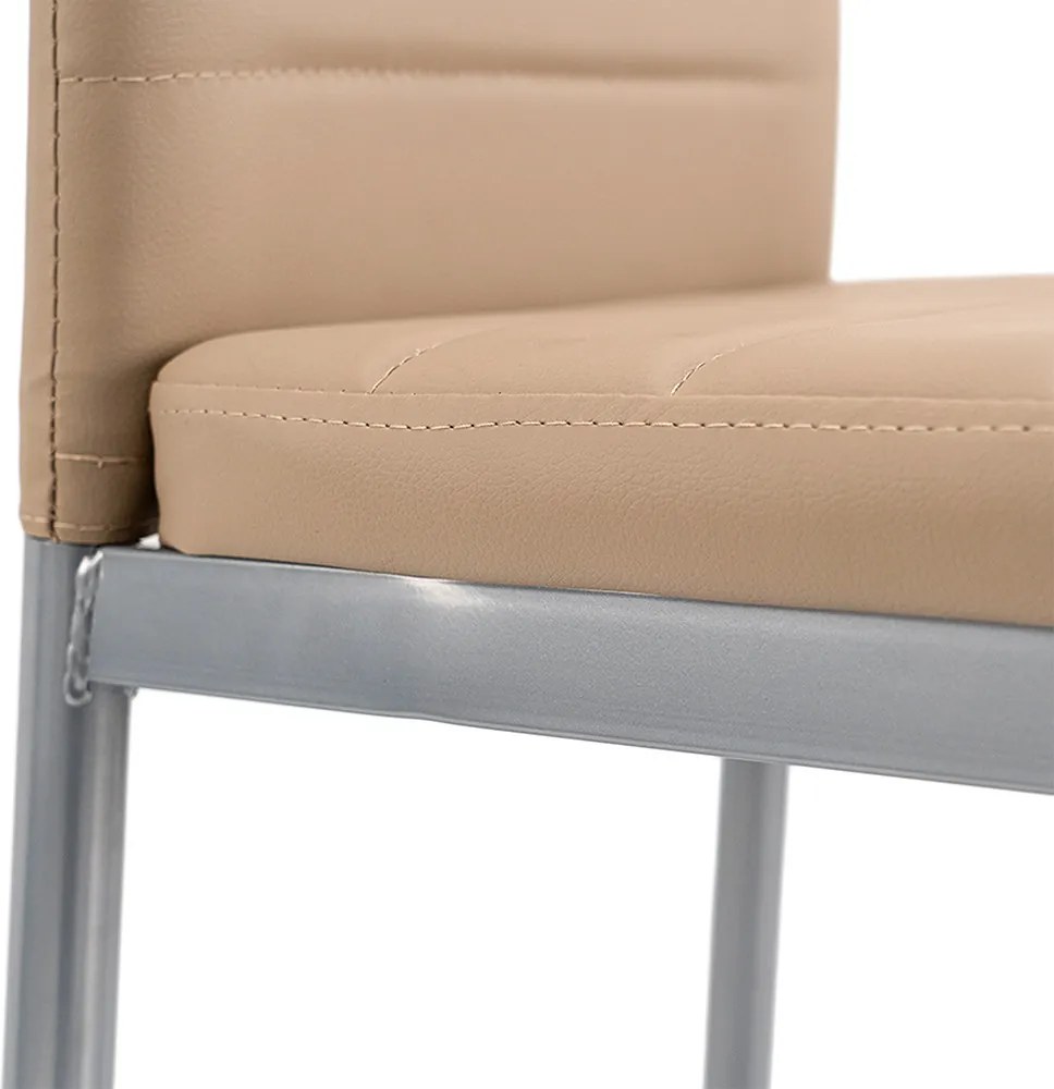 Tino NOVA Étkezőszék bézs-szürke színben