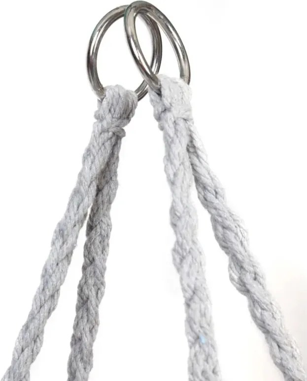 Szürke függőszék KOLUMBIA párnával