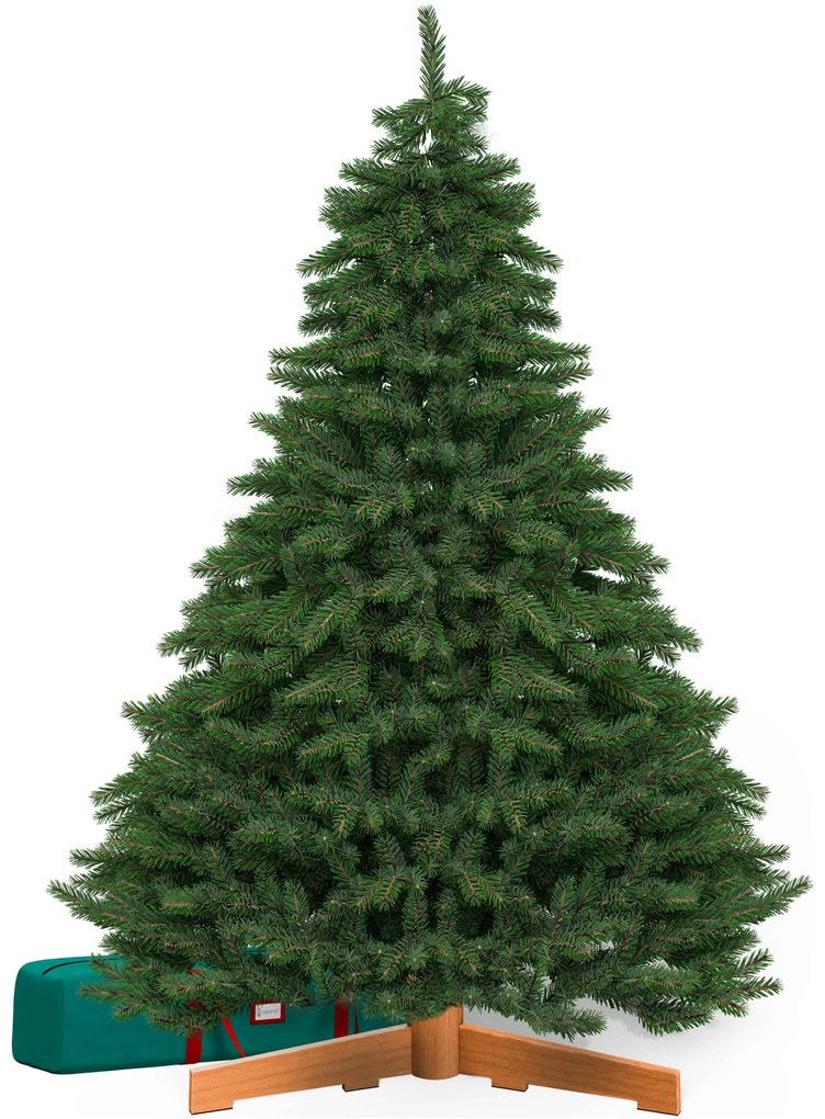 Deuba Mesterséges karácsonyfa 220 cm + fa talp