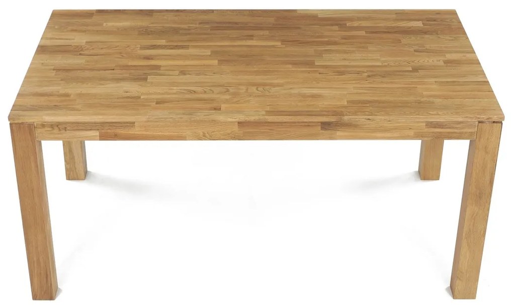 Étkezőasztal 160 x 90 cm, tölgyfa, XL