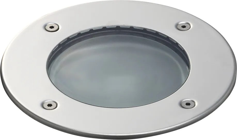 NOVOLUX 349A-G05X1A-30 WALKER Kültéri Talajba Építhető Lámpa Fehér, Ezüst E27 IP67
