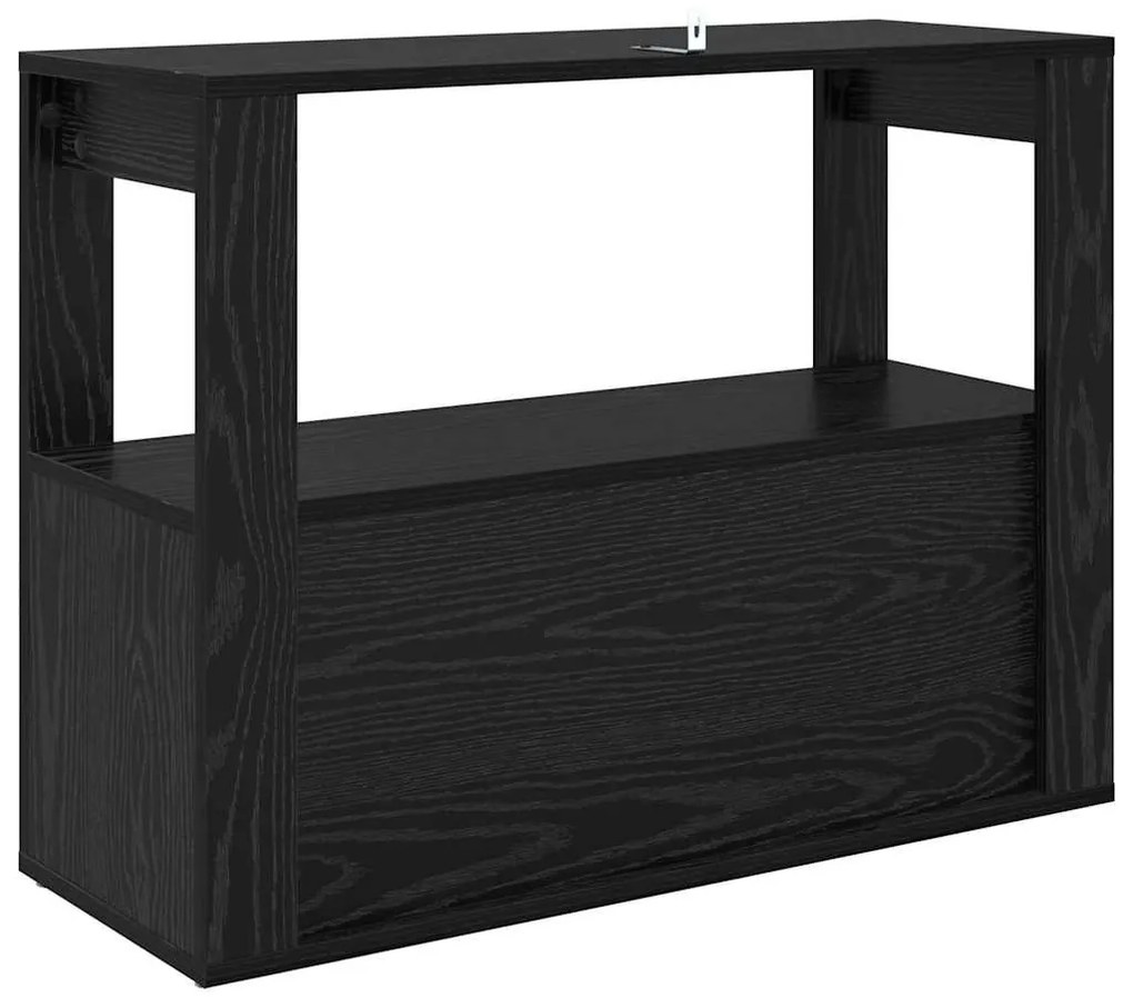 Széf Musta tammi 80 x 30 x 60 cm Faanyag