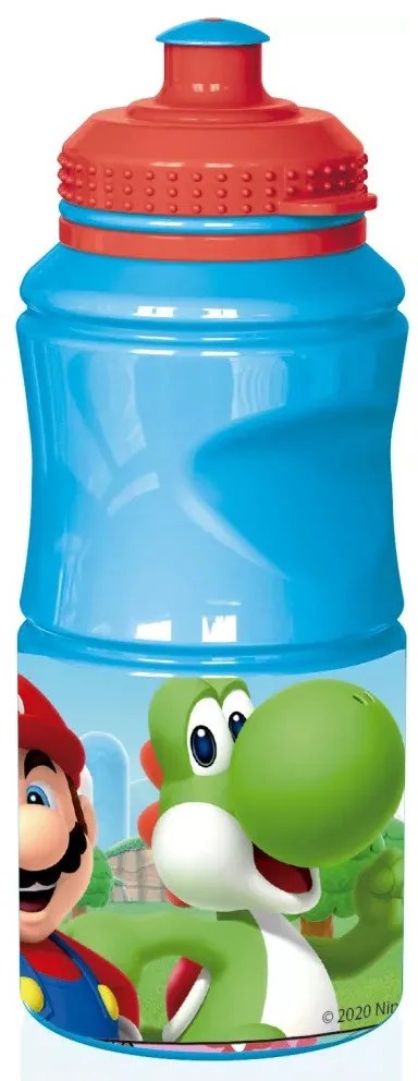 Super Mario Mushroom Kingdom Hold kulacs, sportpalack 380 ml