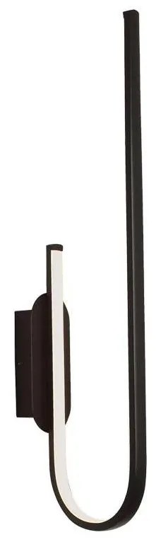 Zambelis 1936 - LED Dimmelhető fali lámpa LED/18W/230V fekete