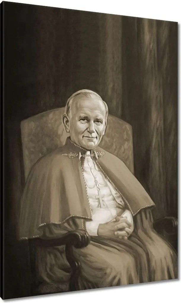 Festmények 70x100 Lengyel pápa János Pál 2
