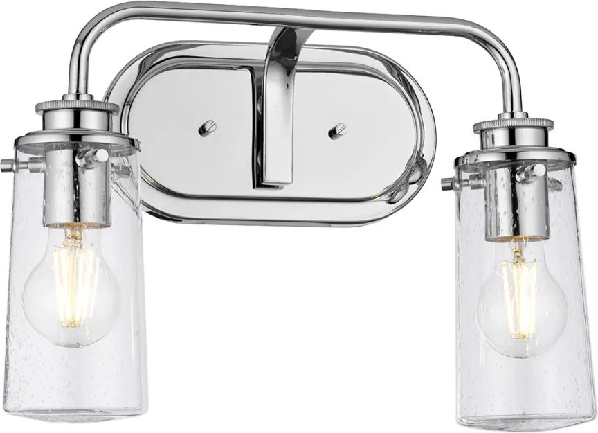 Quintiesse BRAELYN QN-BRAELYN2-PC Fali lámpa 2x40W/E27 IP44
