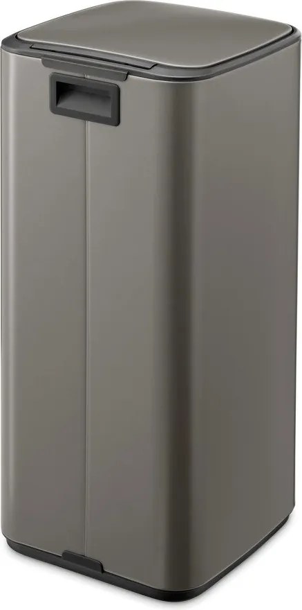 Szürke acél pedálos szemetes 30 l Bo – Brabantia