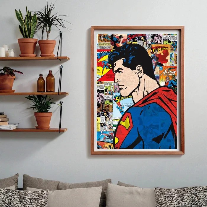 Superman Comic 1000 db-os Compact puzzle Clementoni