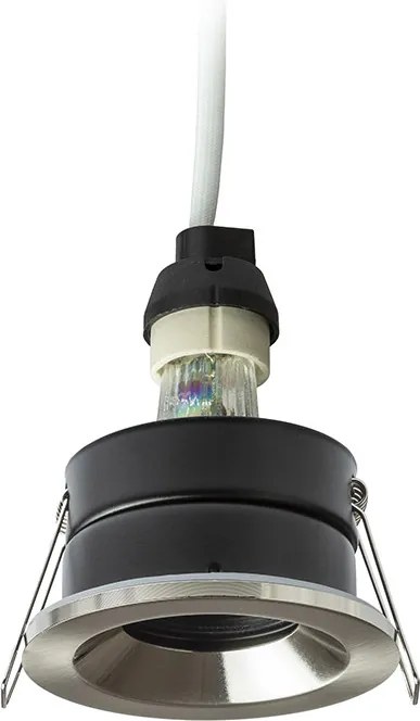 RENDL BELLA GU10 süllyesztett lámpa matt nikkel 230V LED GU10 15W IP65