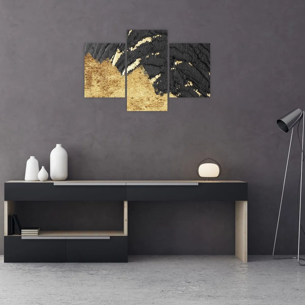 Kép - Arany szerkezet N⁰1 (90x60 cm)