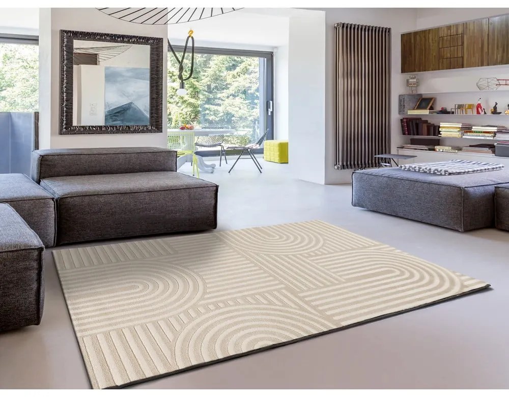 Krémszínű szőnyeg 80x150 cm Zen – Universal