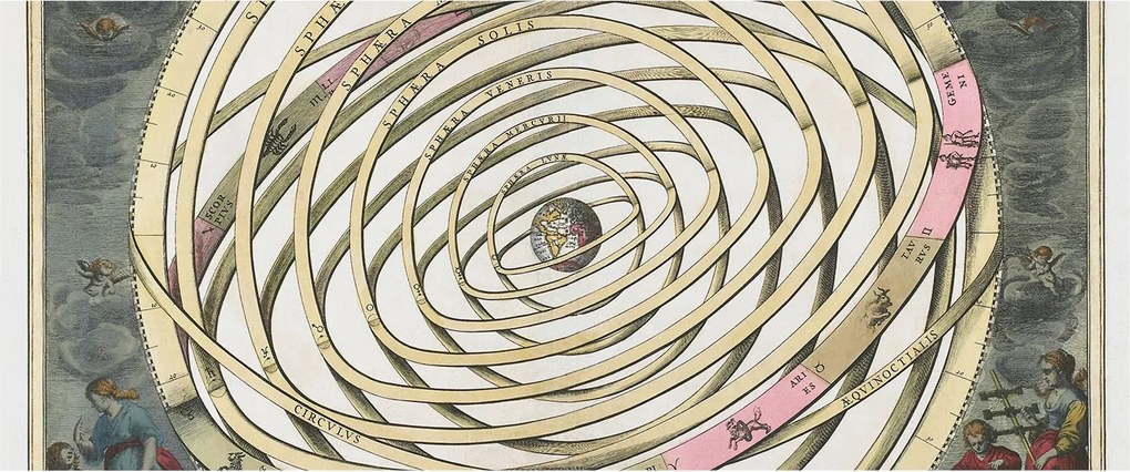 Fali fotótapéta Étkezőbe Kozmikus spirál 250x104 Ragasztó