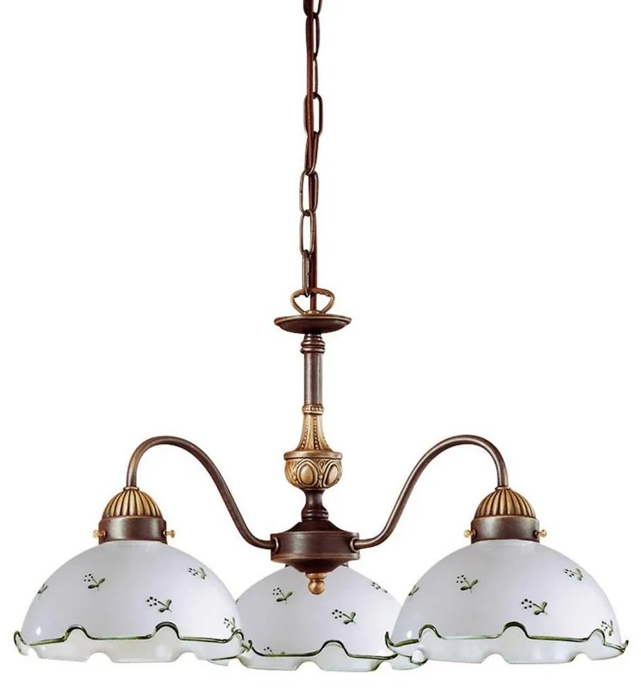 Kolarz 731.83.21 - Csillár láncon NONNA 3xE27/75W/230V