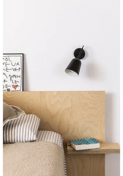 FARO 28257 - Fali lámpa STUDIO 1xE14/8W/230V fekete