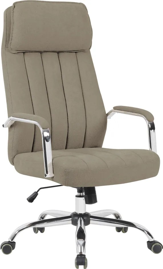 Irodai szék, bézs/króm, JODY