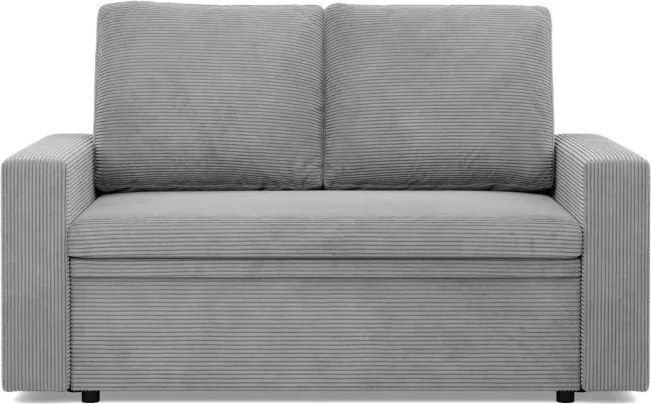 Zeus kanapé, kordbársony, hab töltet, egyenes kartámasz, szürke