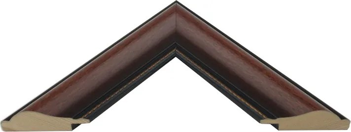 London képkeret, sötétbarna, 10 x 15 cm