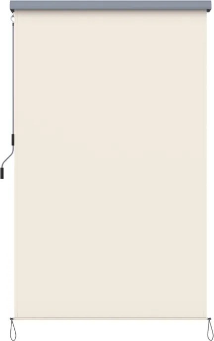 Oldalsó terasznapellenző, belátásgátló, bézs, 280 g/m² 140 x 250 cm