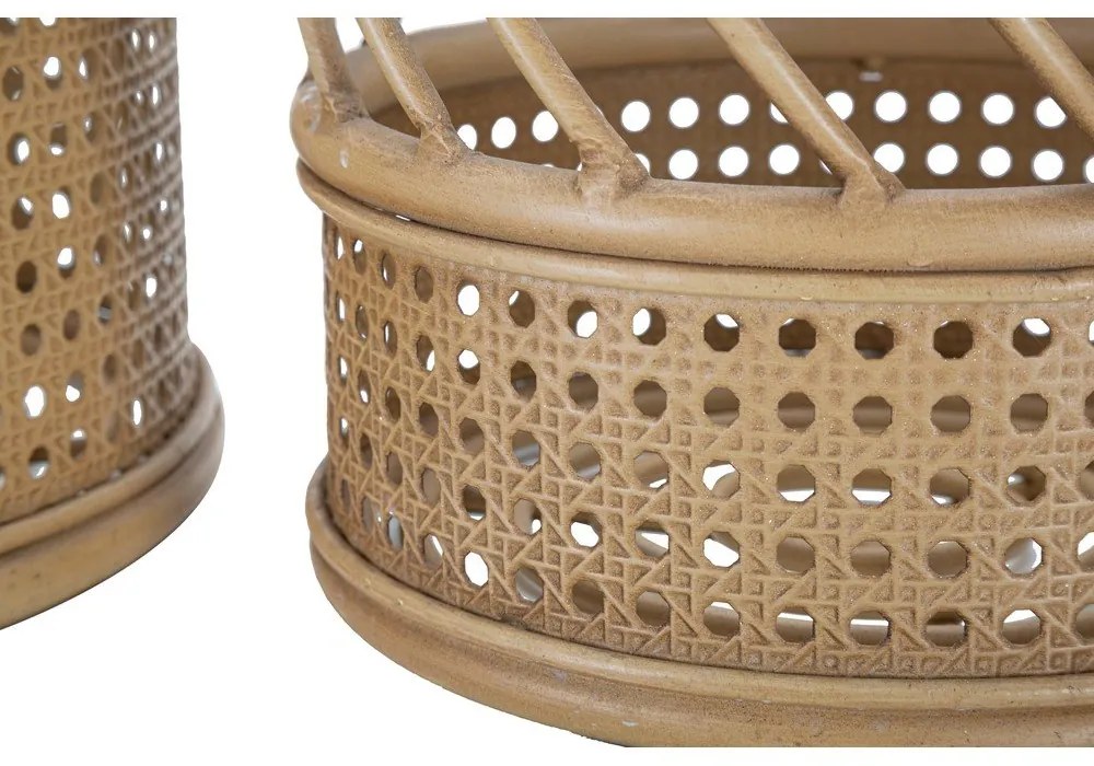 Fém kaspó szett 2 db-os ø 30 cm Panama – Mauro Ferretti