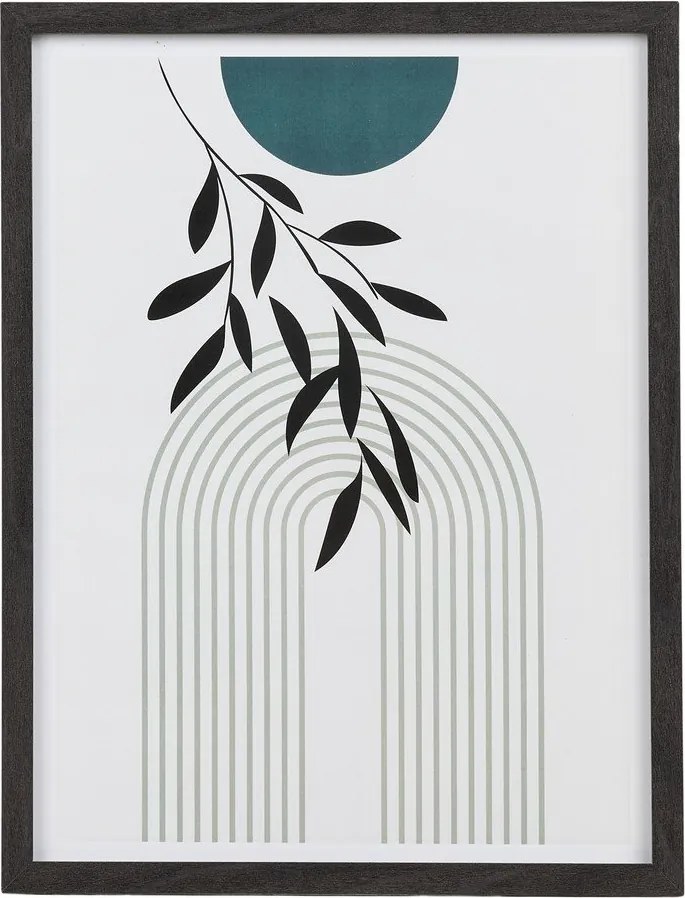 Fekete fali képkeret szett 3 db-os 30x40 cm Aspen – House Nordic