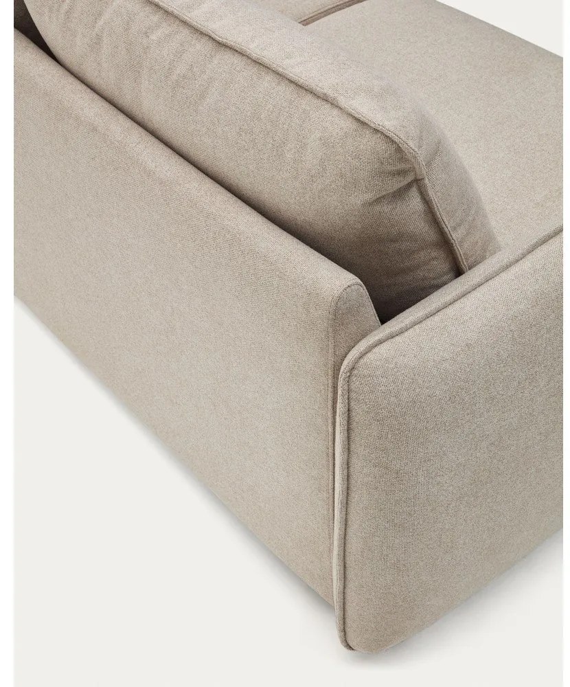 Bézs kinyitható kanapé 185 cm Carlota – Kave Home