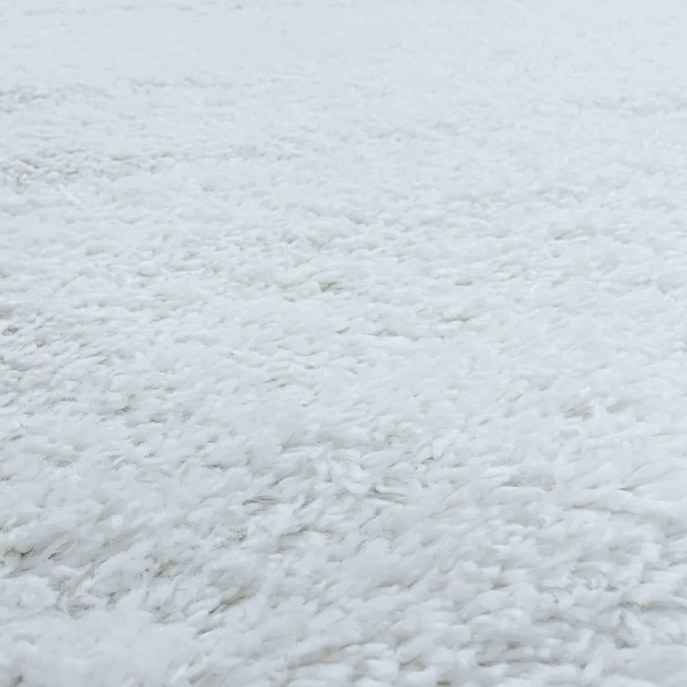 Fehér futószőnyeg 80x250 cm Fluffy – Ayyildiz Carpets