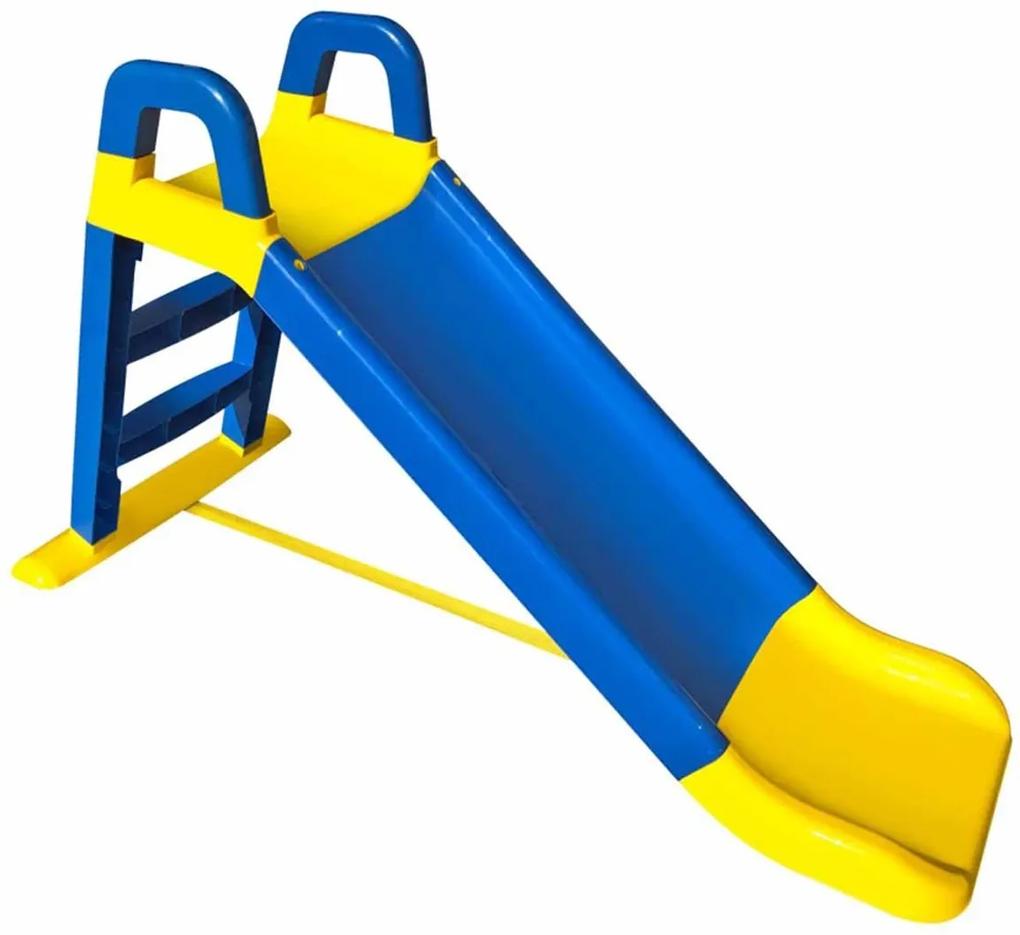 Gyermekek csúszik Happy 140 cm - kék-sárga B and Y slide
