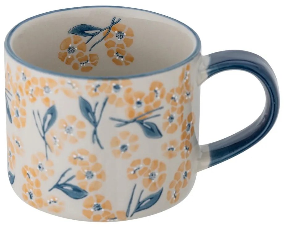 Kék-bézs agyagkerámia bögre 400 ml Myah – Bloomingville