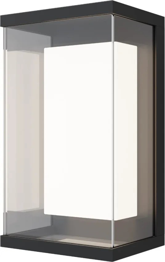MAYTONI O021WL-L10B3K BAKER STREET Modern Kültéri Fali Lámpa Fekete LED IP44