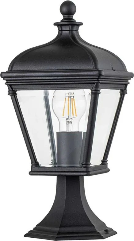 ELSTEAD BAYVIEW-3M-BK BAYVIEW Klasszikus Kültéri Állólámpa Fekete E27 IP44