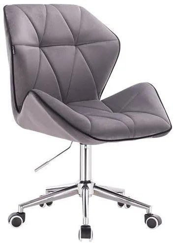 HR212K Grafit modern velúr szék