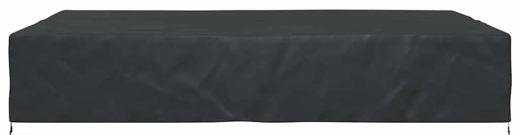 Kültéri bútorhuzat Fekete 350 x 260 x 90 cm 210D