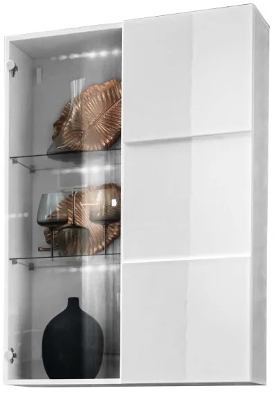 SERIAN fehér fali szekrény