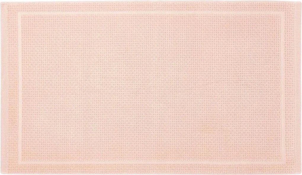 Fürdőszobaszőnyeg csúszásgátló Niam pamut rózsaszín szőnyeg 70 x 120 cm