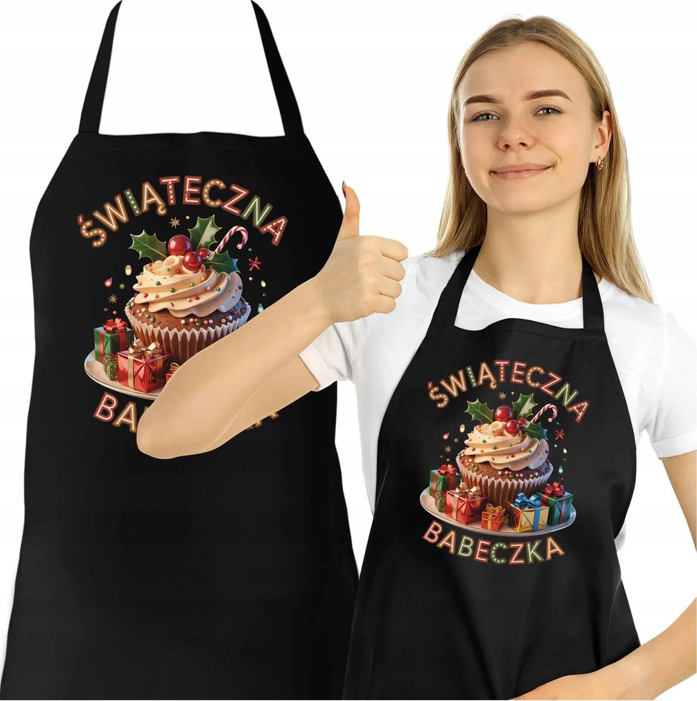 Konyhai kötény Karácsonyi Ajándék Karácsonyi Vicces Karácsonyi Muffin