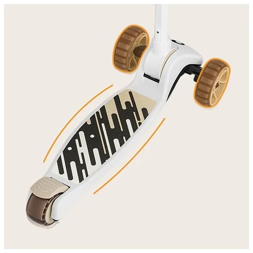 Lionelo FRANKY 2v1 gyerek roller fehér/beige