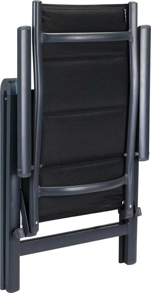Deuba 2 darabos Premium alumínium fotel szett - antracit