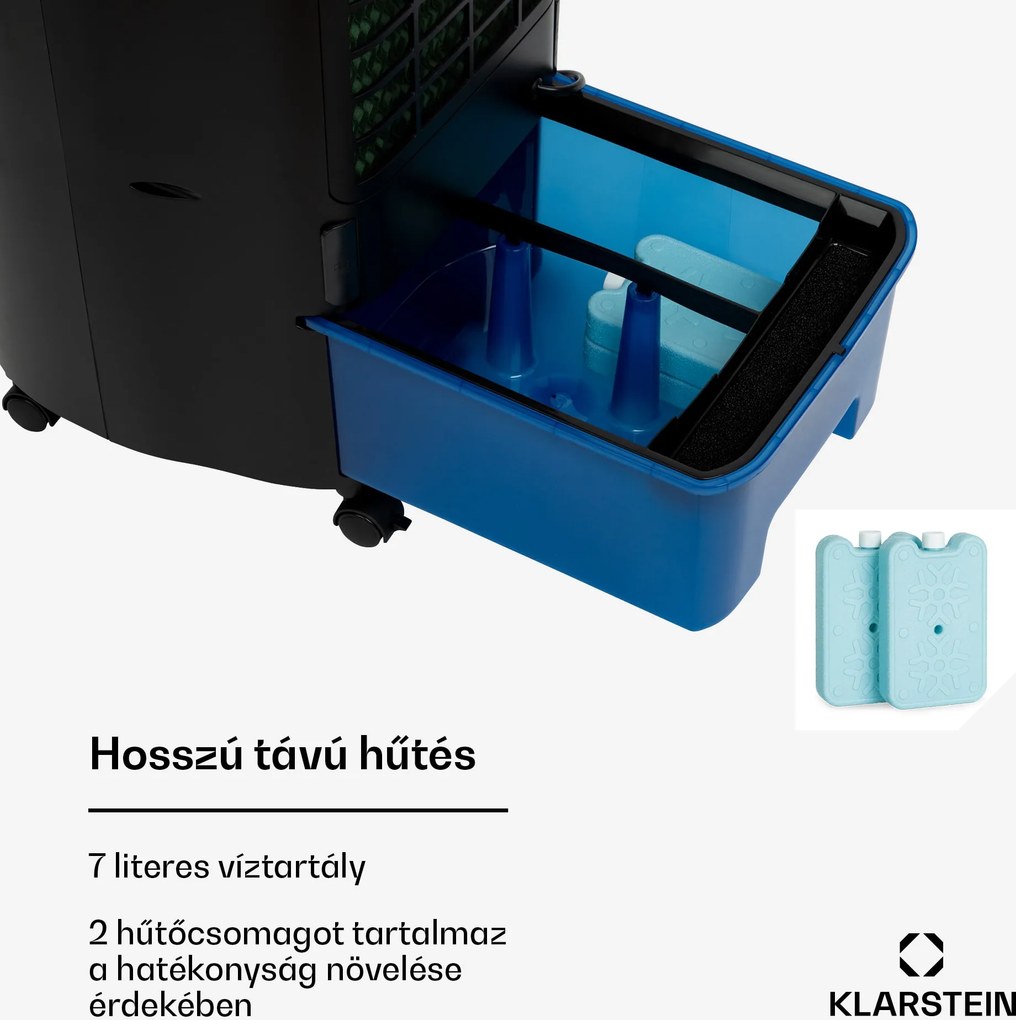 Klarstein IceWind Plus Smart 4 az 1-ben, léghűtő, ventilátor, párásító, légtisztító, app vezérléssel