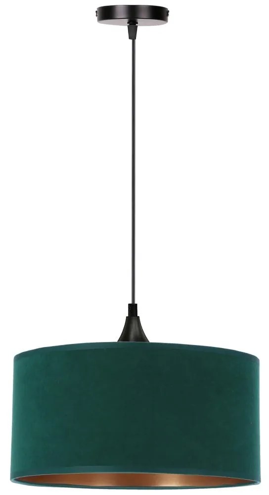 Csillár zsinóron MALOTO 1xE27/60W/230V zöld