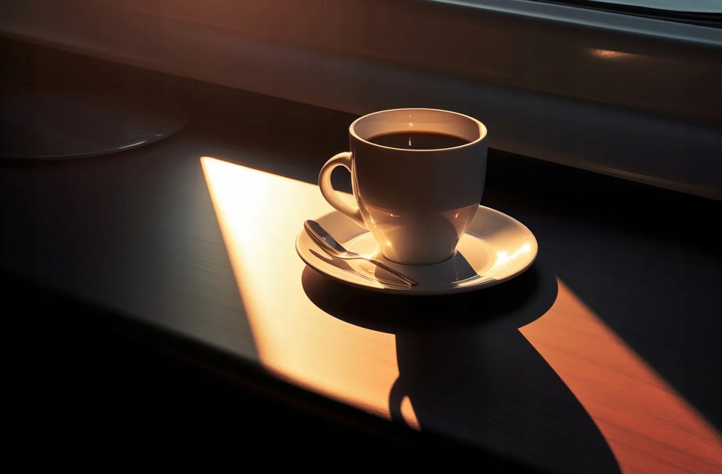 Poszter 91,5x60cm Reggeli kávé