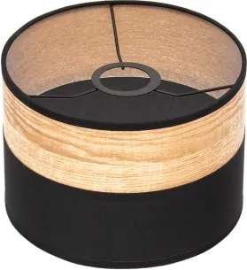 ALBA kábeles függeszték 3xE27/15W/230V fekete/barna