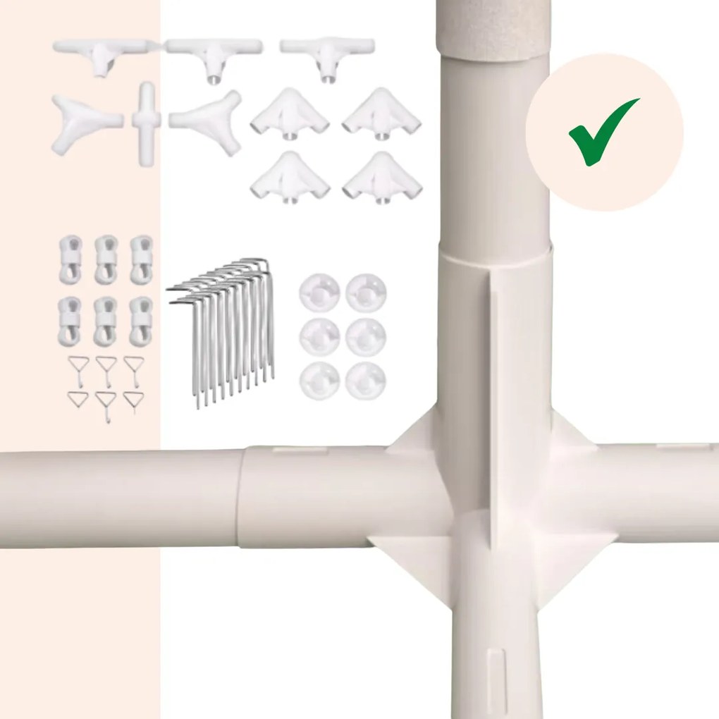 NEAPOL rendezvénysátor, 3x6m, kék Jurhan