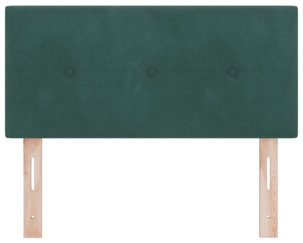 Fejtámla LED -es lámpákkal fejtámlával Zöld 90 cm Bársony