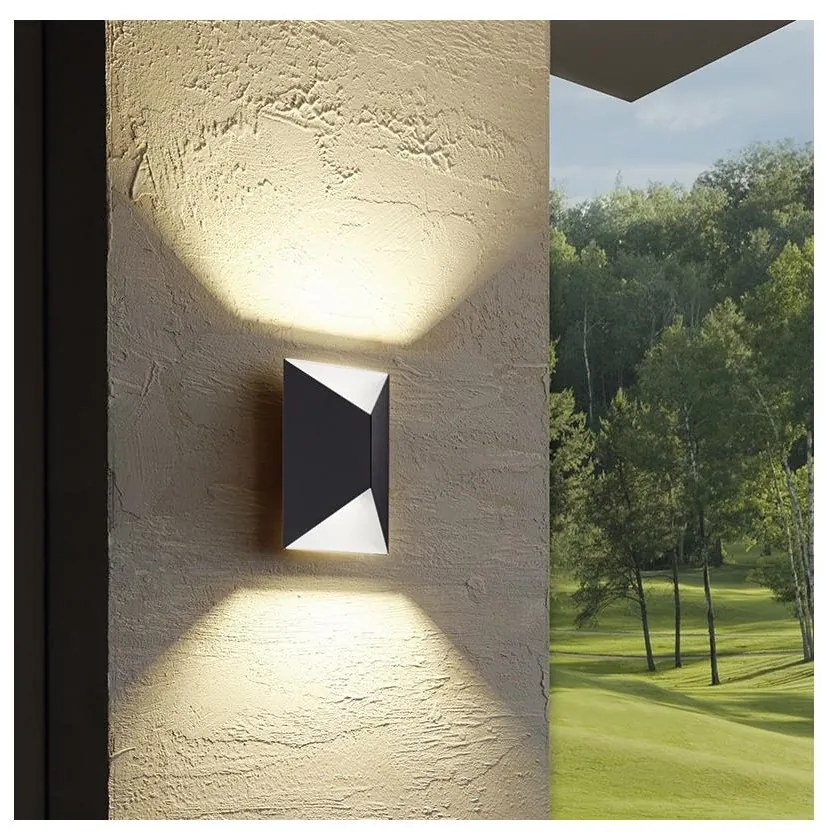 Eglo 93994 - LED-es kültéri lámpa Predazzo 2xLED/2,5 W/230V