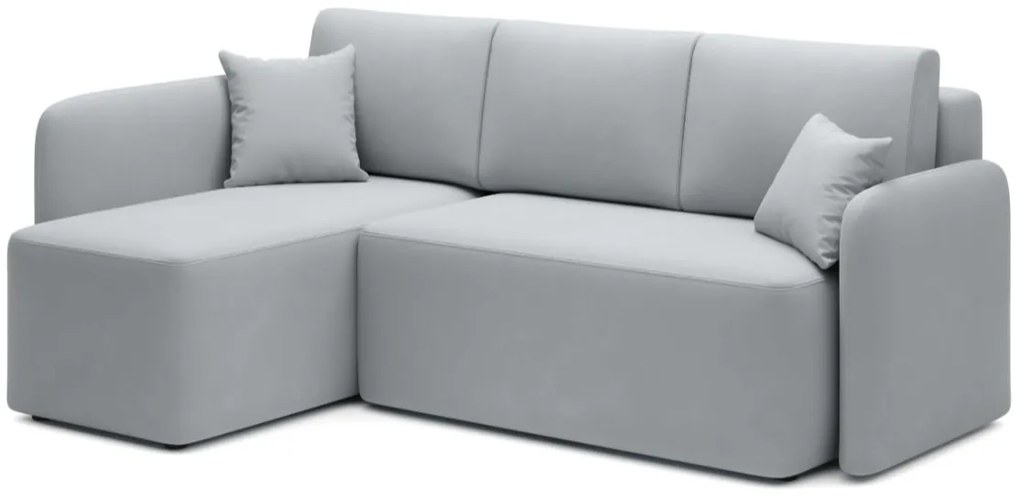 HADSON világosszürke sarok ülőgarnitúra Változat: Jobb sarok