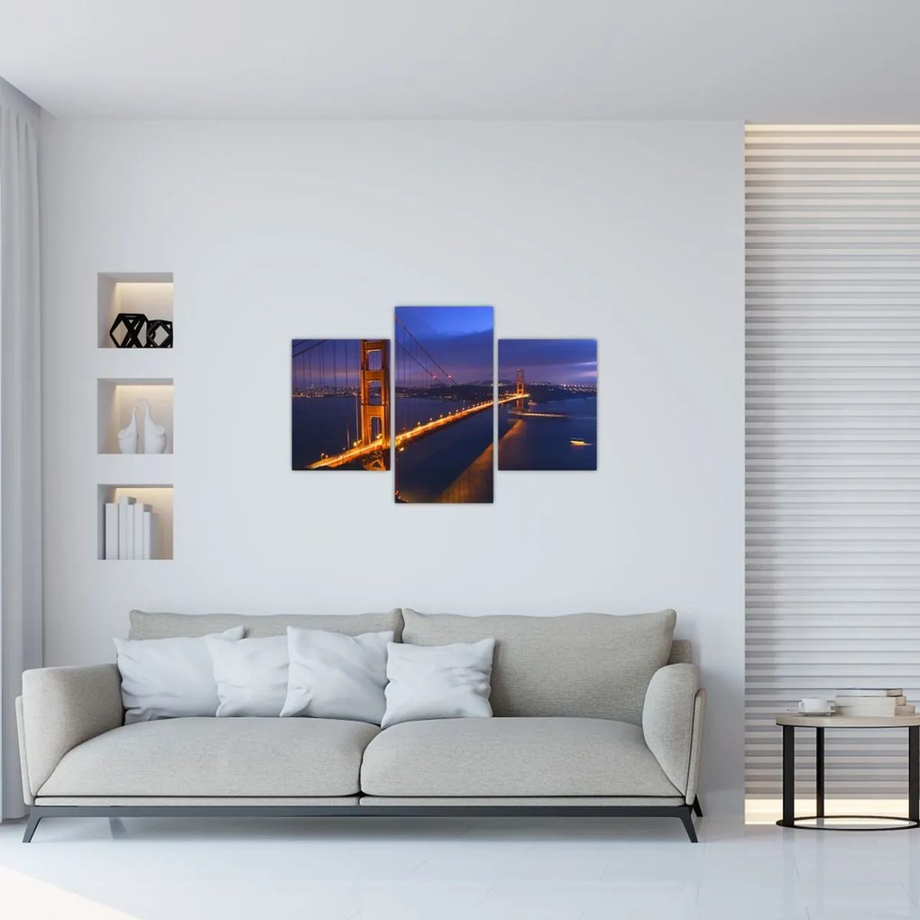 Kép - Golden Gate híd (90x60 cm)